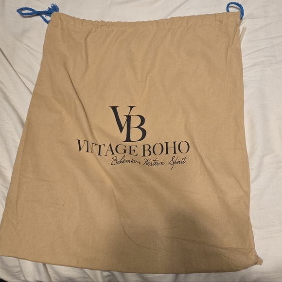 Brand NEW rare Vintage Boho Purple Fringe LV Crossbody - Picture 4 of 4